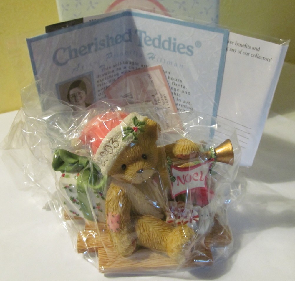 Cherished Teddies Gerard w/Horn/Drum #112391, MIB 2003