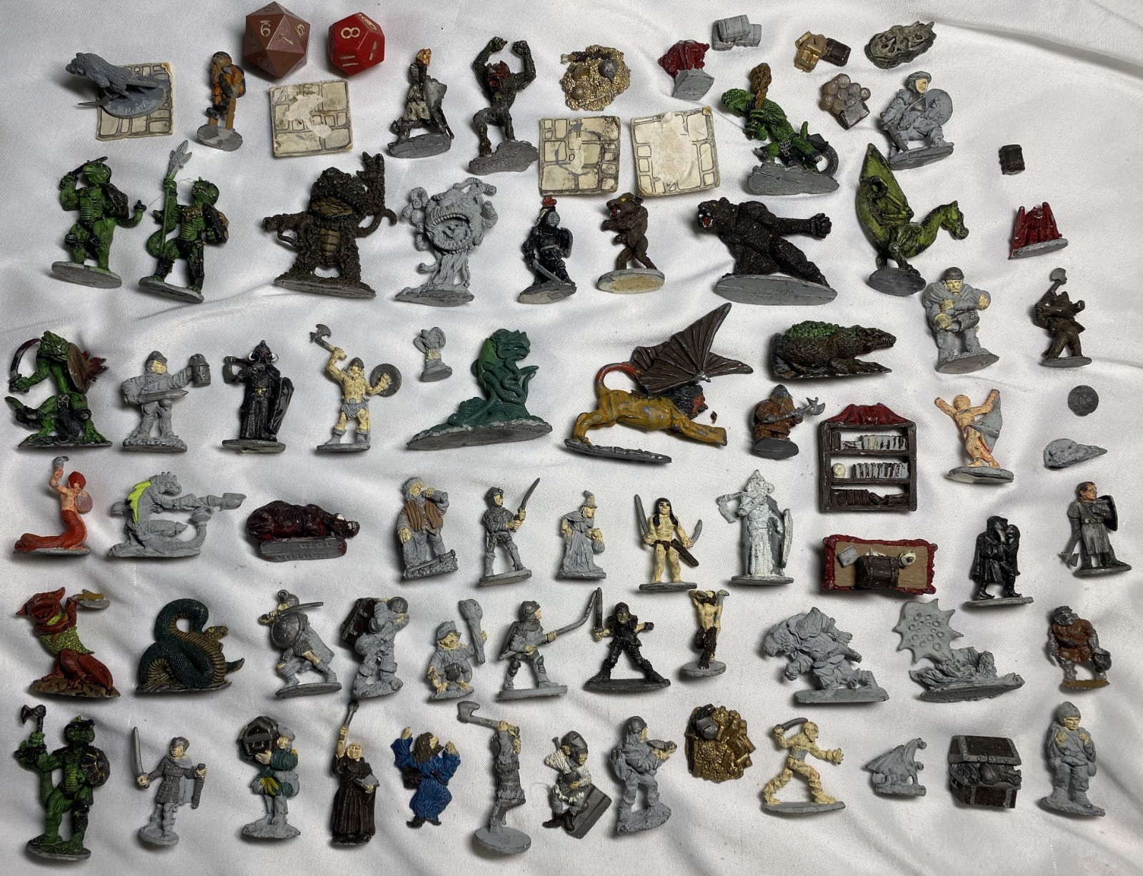 Vintage Minis Miniatures Collection for D&D RPGs TTRPGs. MOVING! MUST SELL!