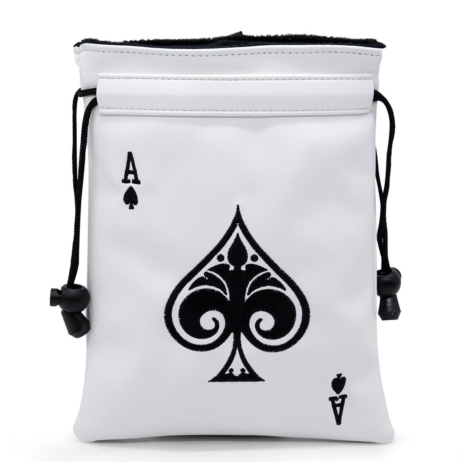 montela golf Valuables Pouch,Ace Poker Golf Bag Pouch with Drawstrings Golf T...