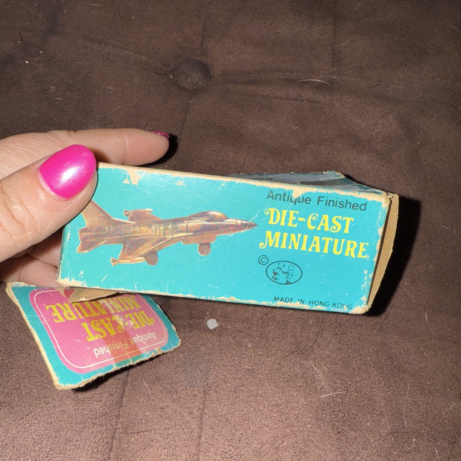 Vintage Mini Fighter Plane 3 Pencil Sharpener No. 104 b1