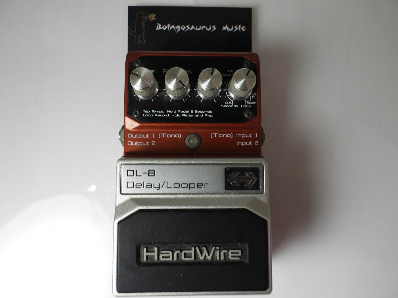 Digitech DL-8 Hardwire Stereo Delay & Looper Effects Pedal Free USA Shipping