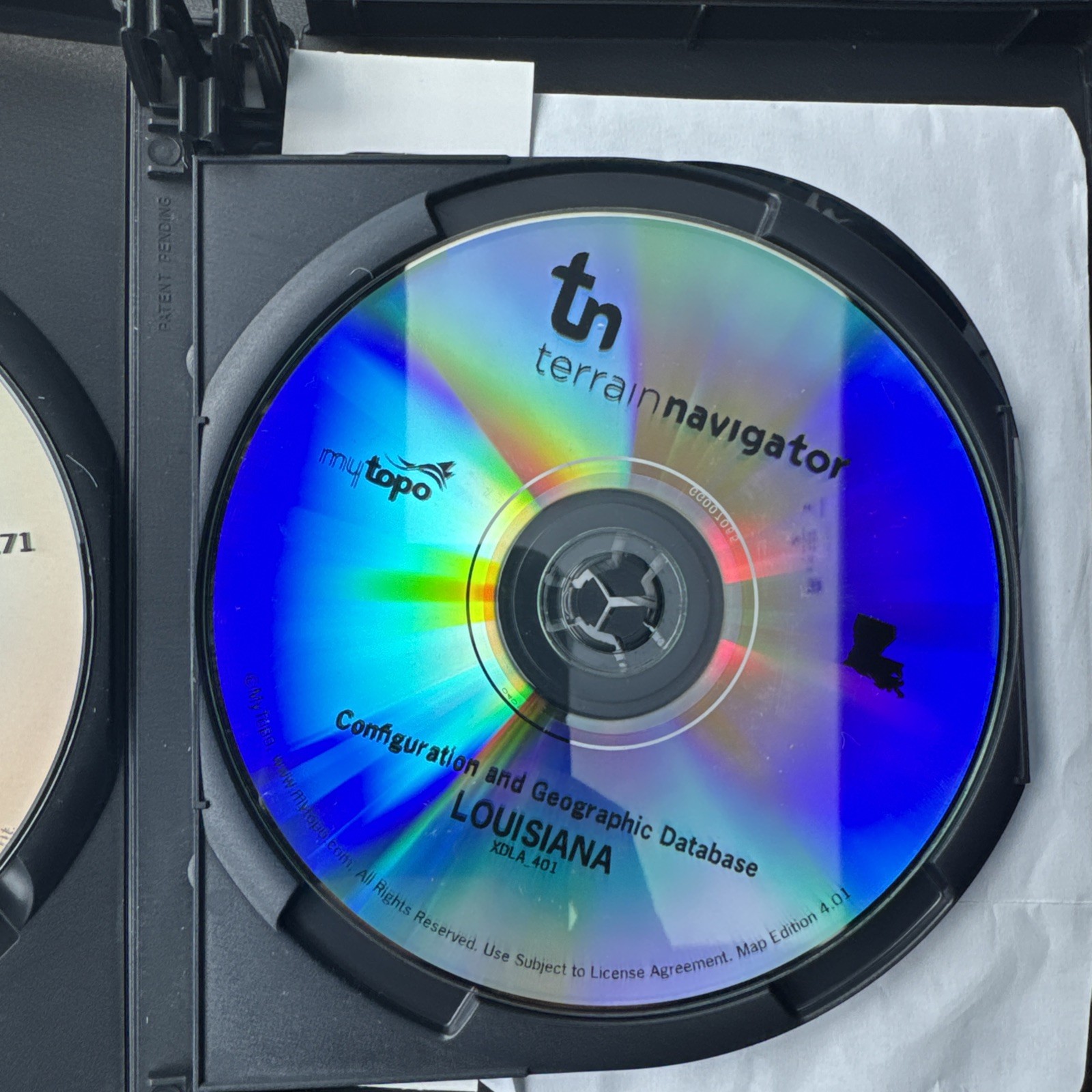 mytopo Terrain Navigator Alabama and lousiana Map DVD-rom for Windows