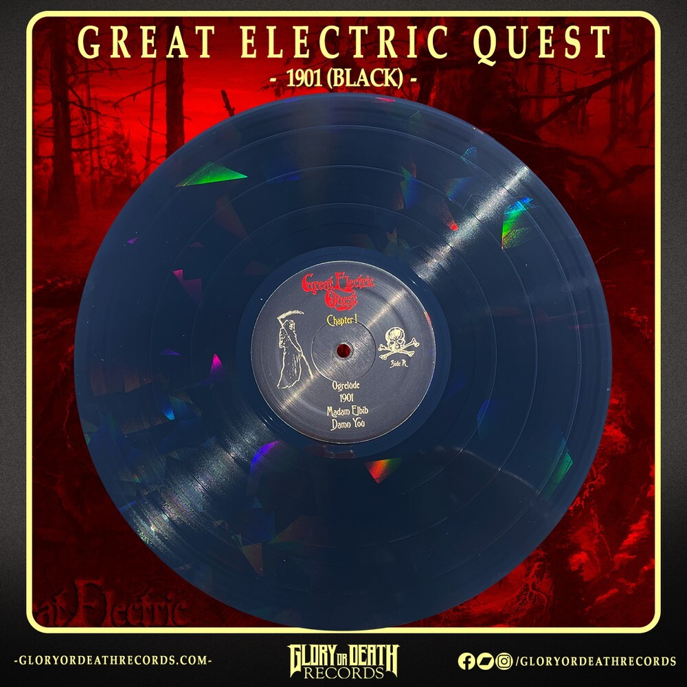 Great Electric Quest - Chapter I Holographic A-Side Black Vinyl 2nd Pressing EDT