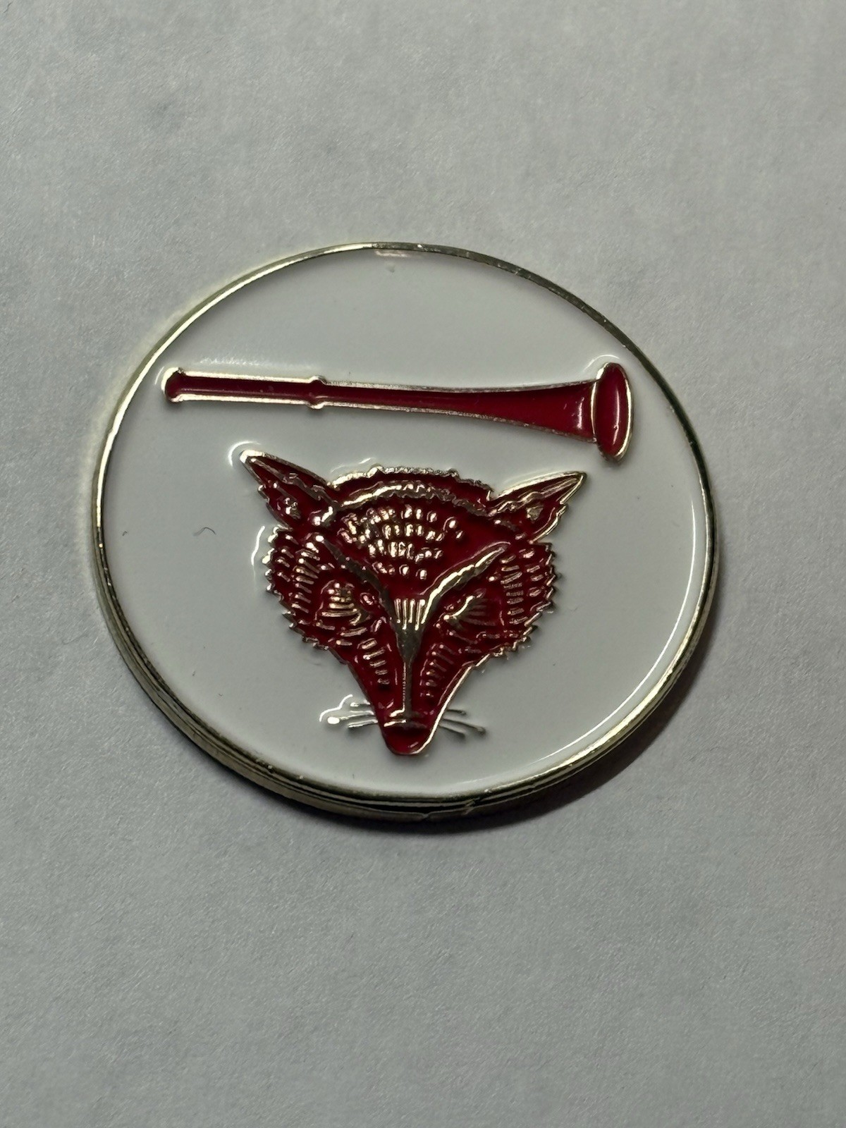 Myopia Hunt Club Authentic Members 1" Coin Style Golf Marker - A Beauty!