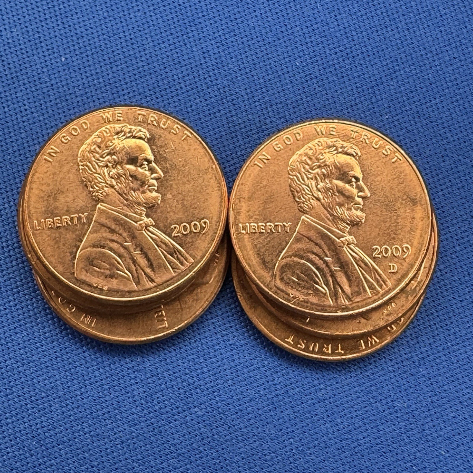 2009 P&D Lincoln Birth And Early Years Coin Set | 2 Coins | Lightly Circulated