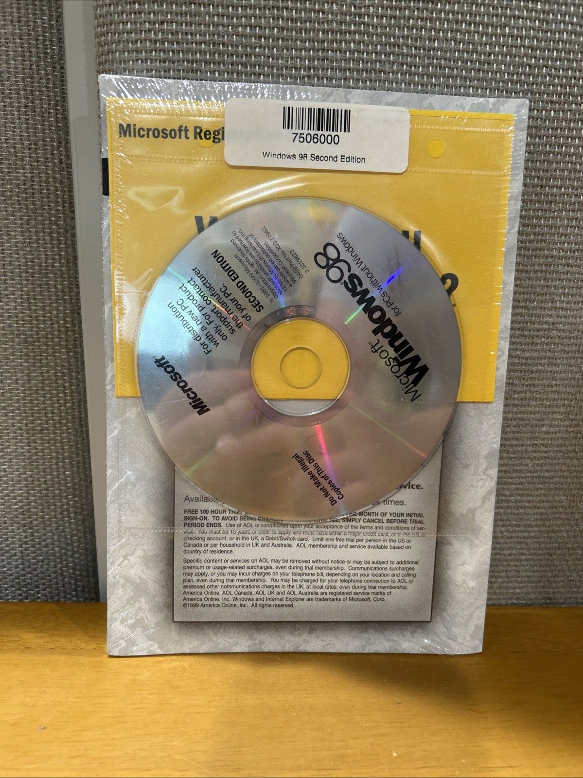 Microsoft Windows 98 Second Edition Full Operating System Win 98 New Sealed