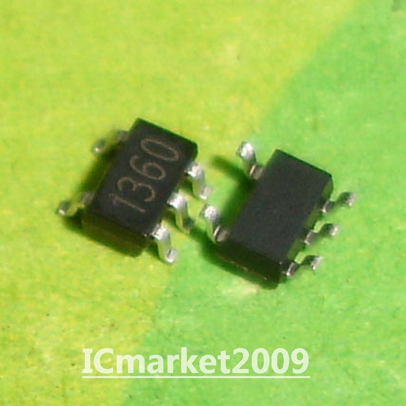 10 PCS BP1360 SOT23-5 BP 1360 SMD LED Driver Chip IC