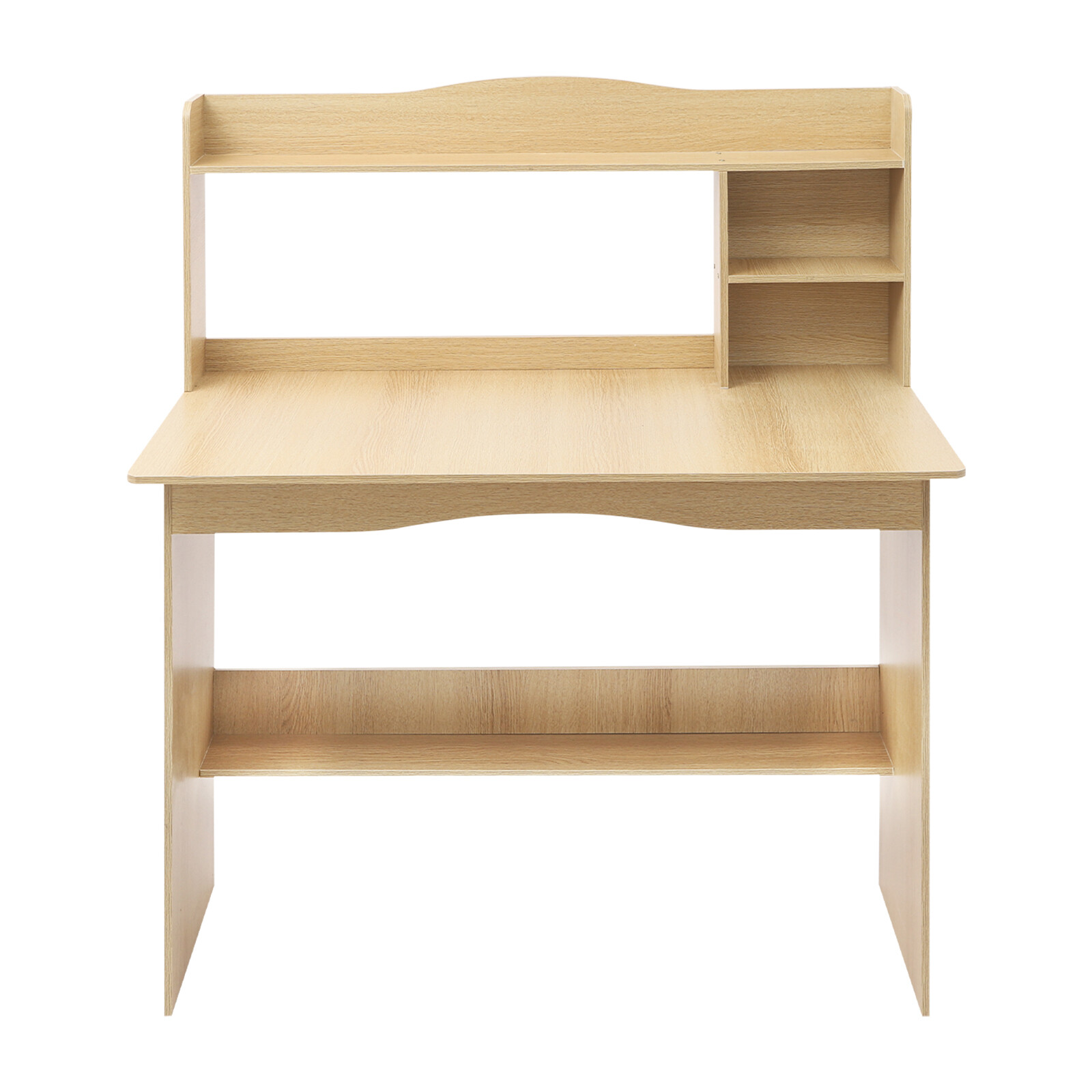 Modern Laptop Computer Desk Office Table PC Laptop Study Writing Desk Wood Color