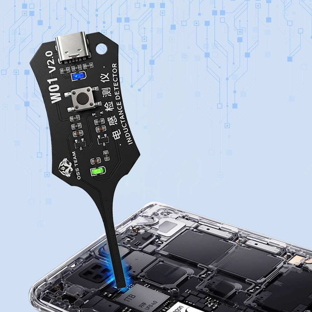 Precise Electromagnetic Tester For Circuit Maintenance W01 Inductor Detectors