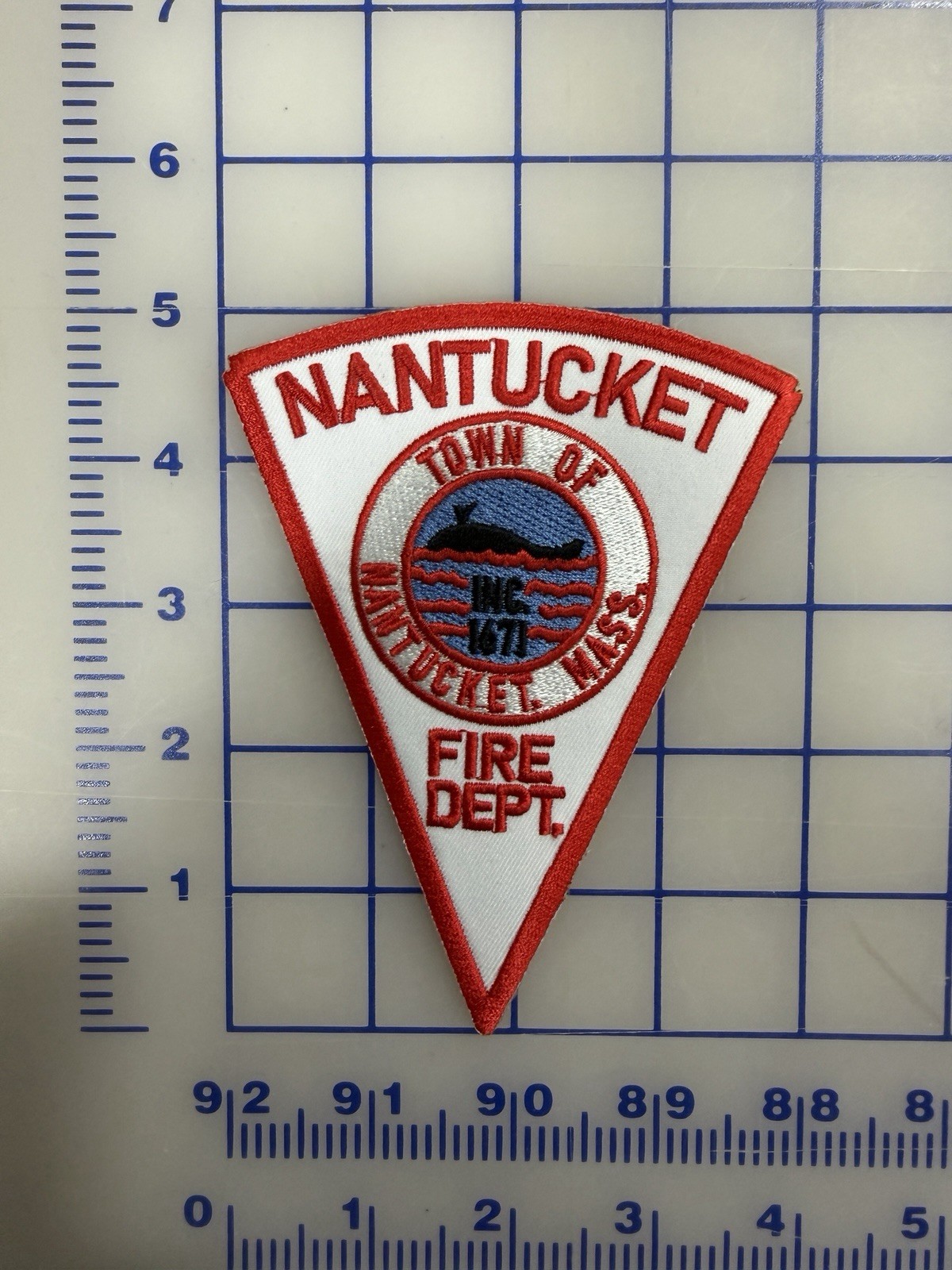 Nantucket Fire Department Patch Firefighting & Rescue Massachusetts 1771