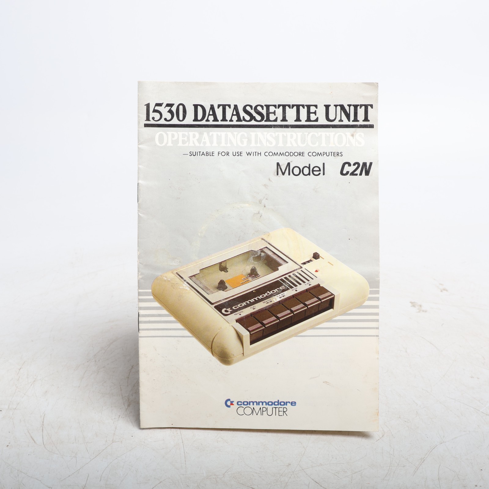 Commodore - C2N Datasette Unit & Manual - Model 1530 - Untested RARE