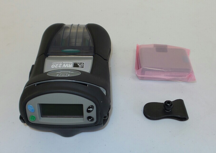 RW220 Mobile Printer with Bluetooth Radio P/N: R2D-0UBA010N-00