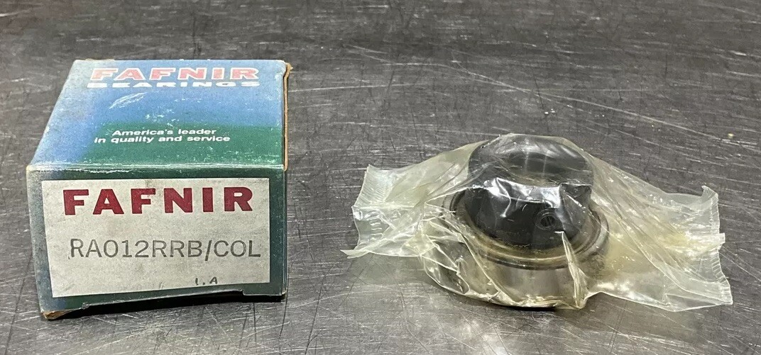 FAFNIR RA012RRB/COL BALL BEARING Insert 3/4” Bore, NOS Surplus