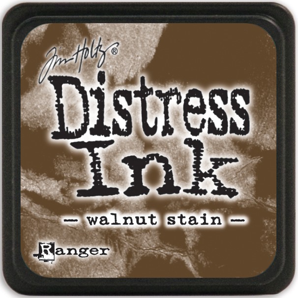 Ranger DMINI-40279 Distress Mini Ink Pad-Walnut Stain