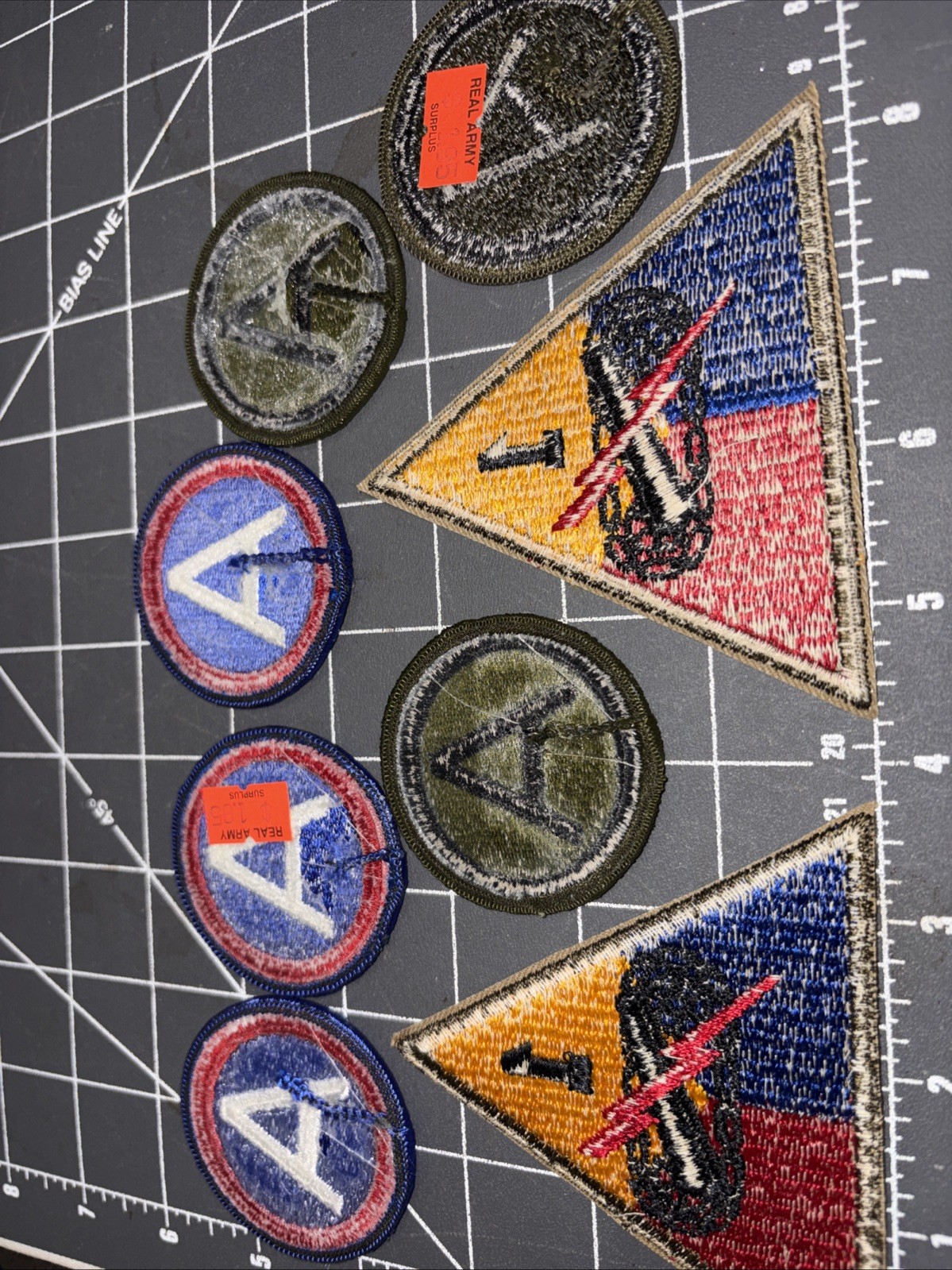 8 Original Army Patches