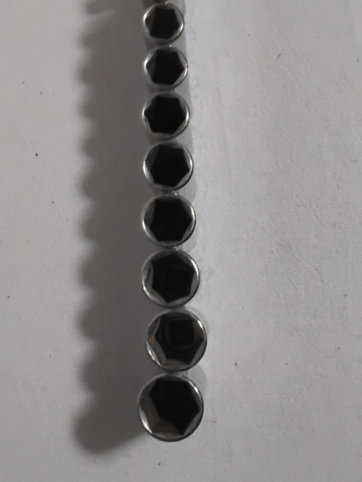 Rare KD Tools 28 Piece 3/8" Drive 6-Point Deep Metric Socket Set Vintage