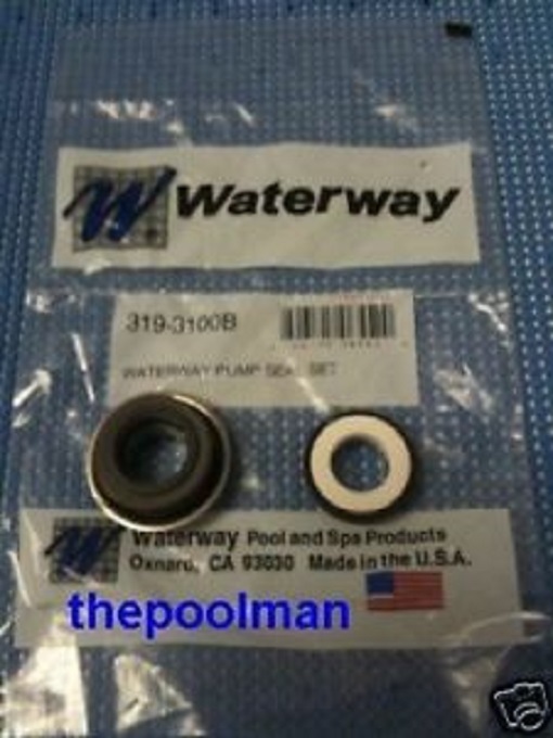 Waterway Plastics Hi-Flo Swimming Pool Pump Seal Set Kit 319-3100B