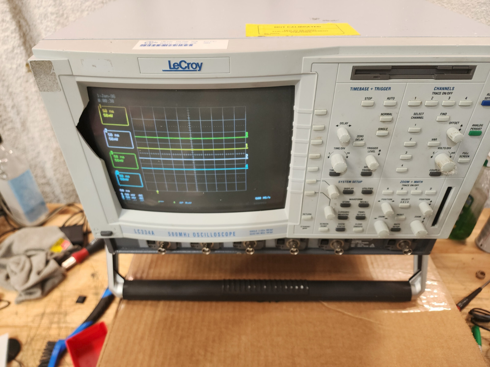 LeCroy LC334A 500MHz 4-Channel Oscilloscope