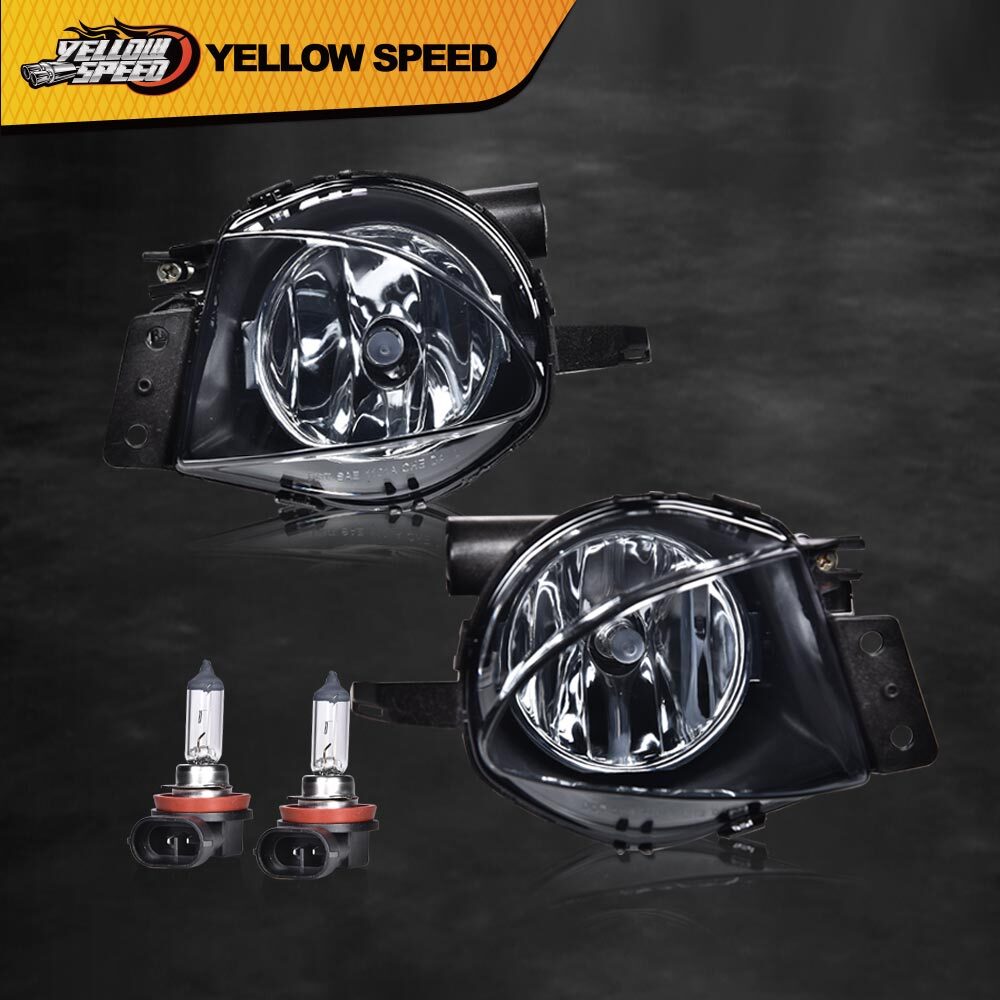 Fit For 2006-2008 BMW E90 325i 328i 330i 335i Bumper Fog Lights w/Bulb