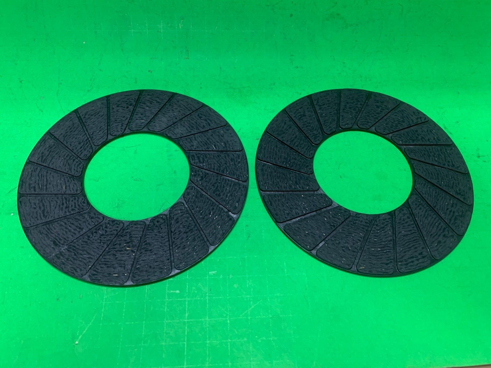 2 Slip Clutch Friction Disc Linings 3" ID x 6.5" OD, .125 thick 225-6530 FP6530