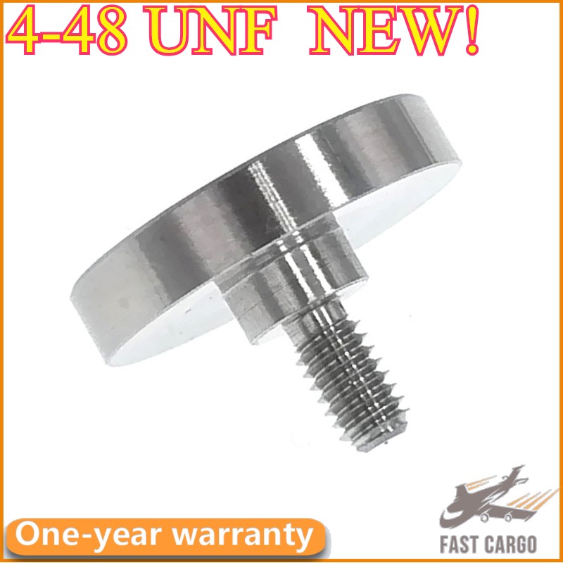 For Dial Indicator Depth Gage Thickness Gauge 4-48 UNF 15mm Flat Contact Point##