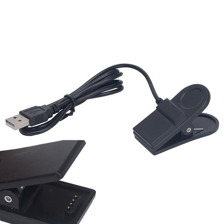 1m USB Charging Clip Cradle Charger Cable For Garmin Fenix Chronos Smart Watch