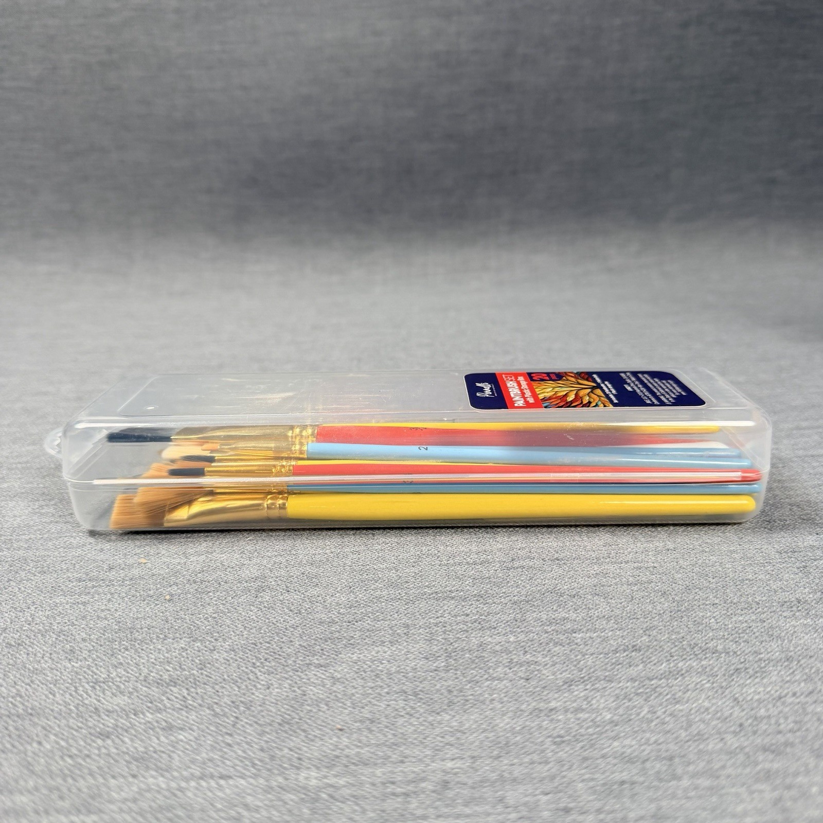 Pennelli Quality Art Materials: Paintbrush Set and Palette Knife 20 Pieces