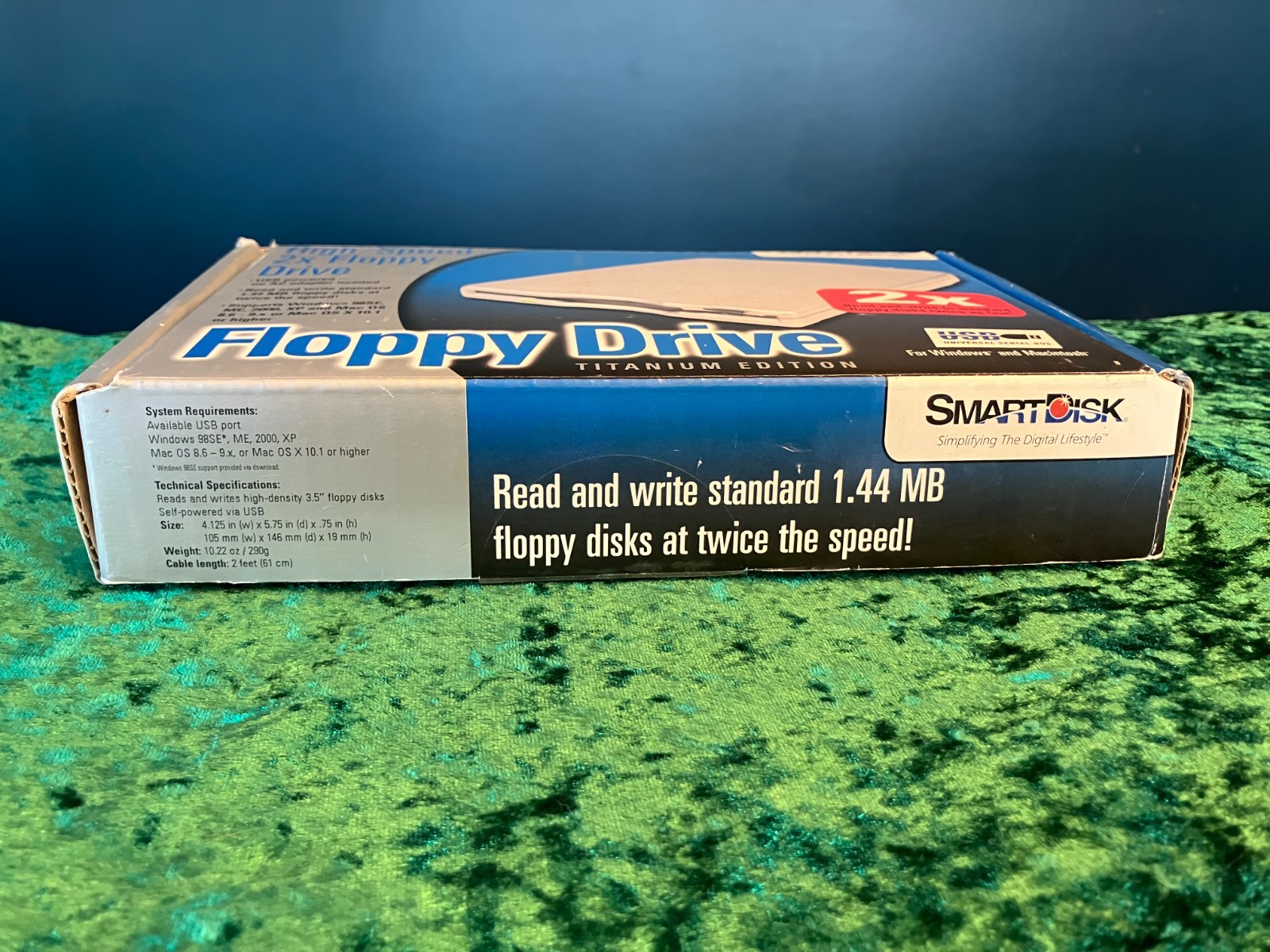 SmartDisk External Floppy Drive -- High-Speed 2x -- 1.44MG -- New in Box