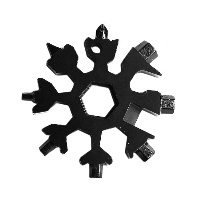 Perfect Gift Snowflake Multi Tool Stainless Steel 18-in-1
