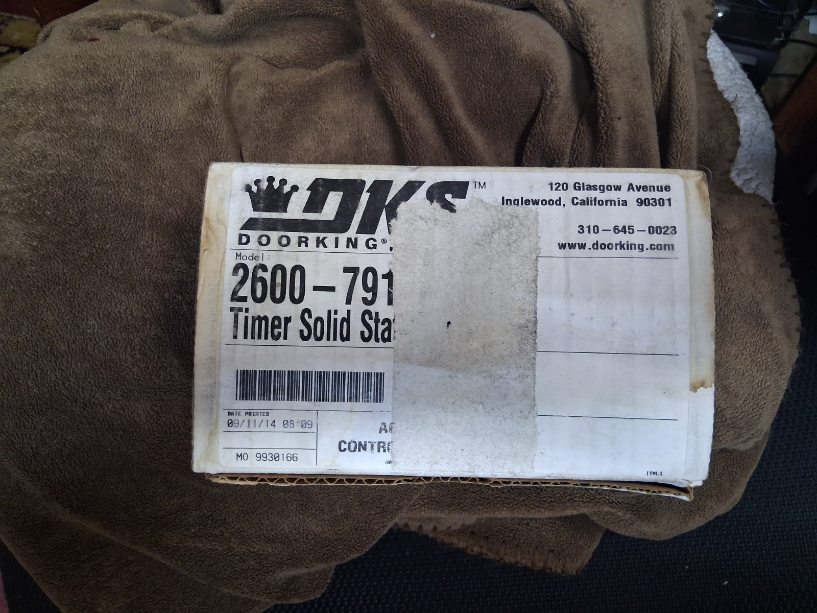 DOORKING 2600-791                  24 volt TIMER reduced price