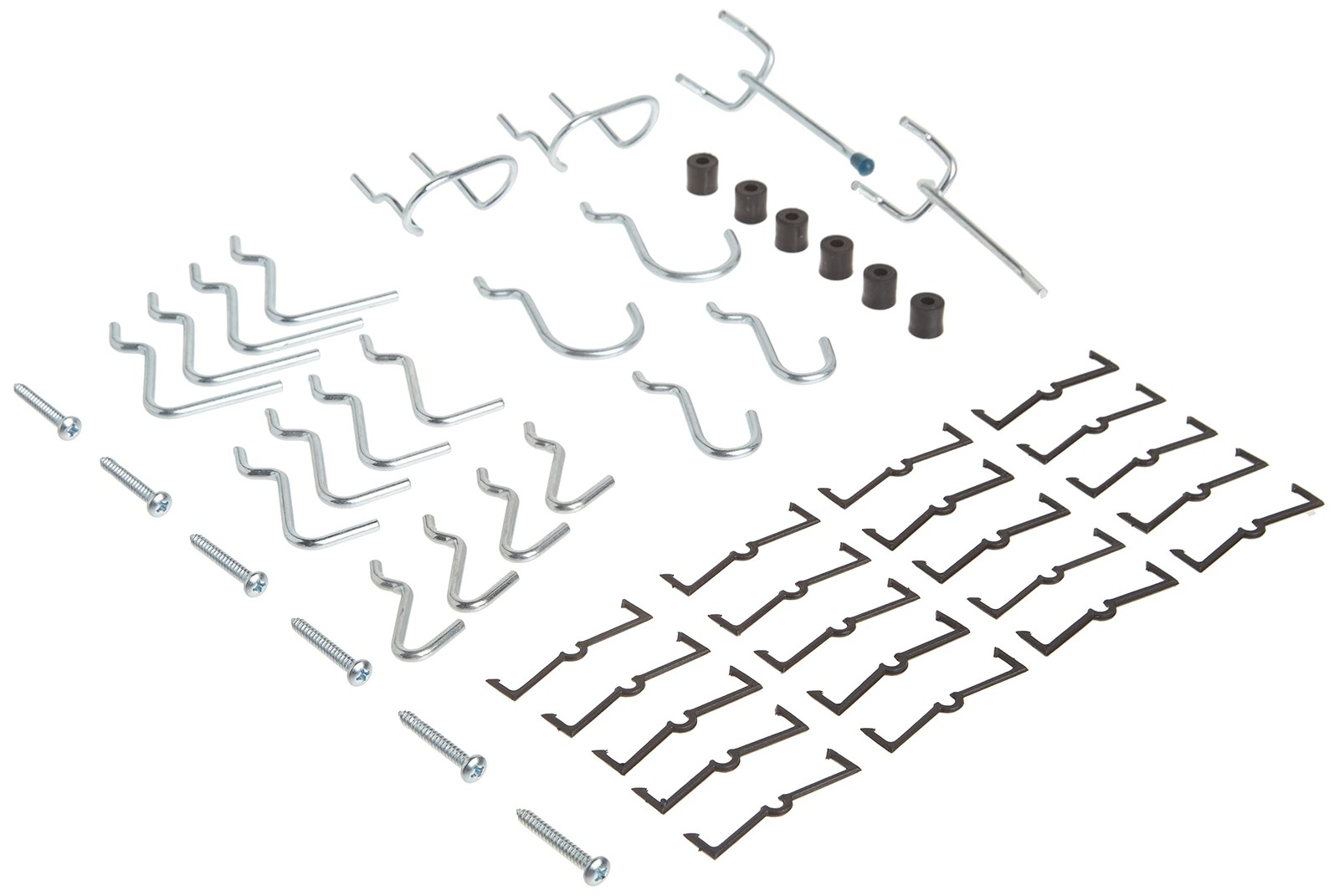 LeHigh Crawford 32-Piece Locking Peg Hook Assortment #1832A No Size, Color