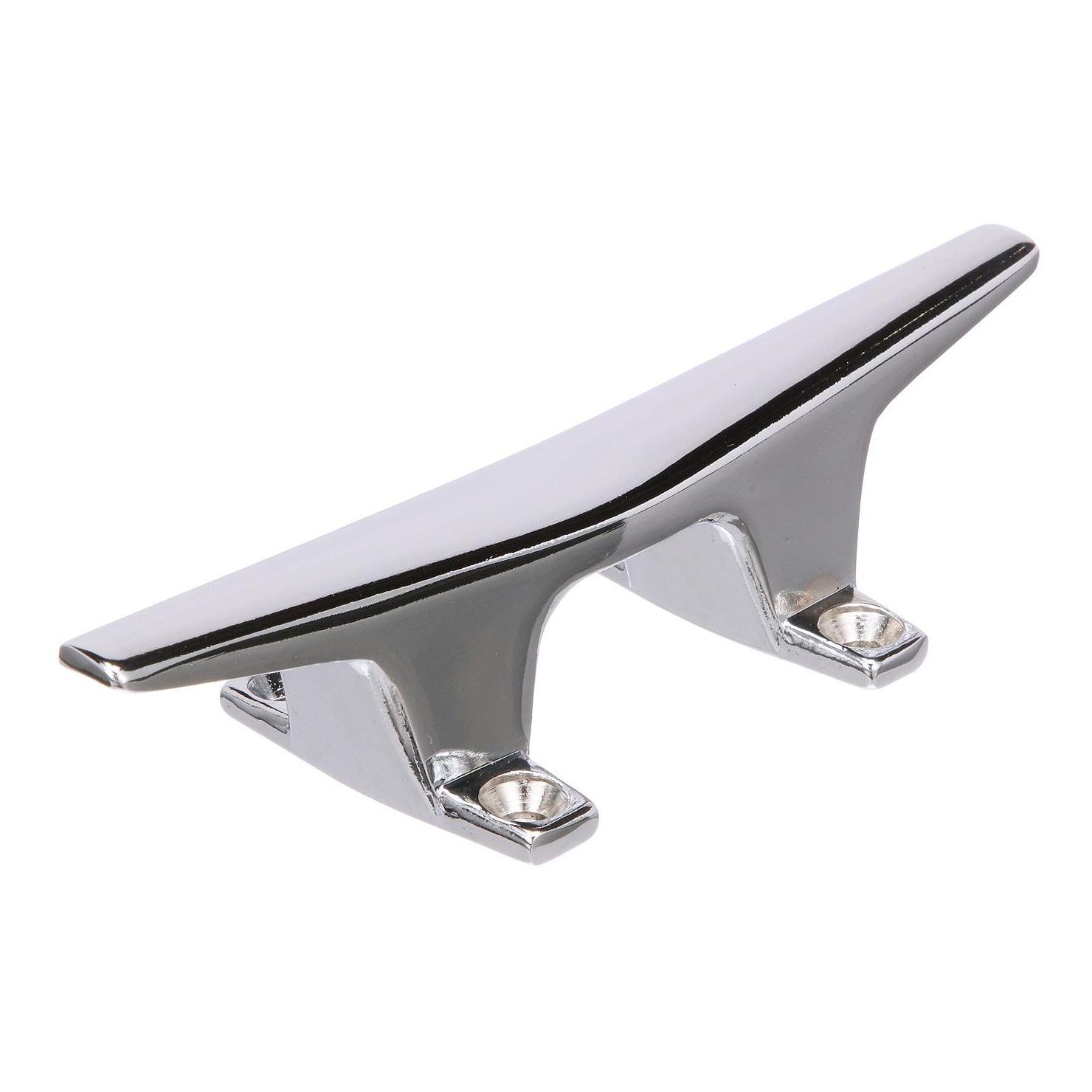 Seachoice 30571 Chrome Plated Zinc Hollow Base Cleat 6 inch