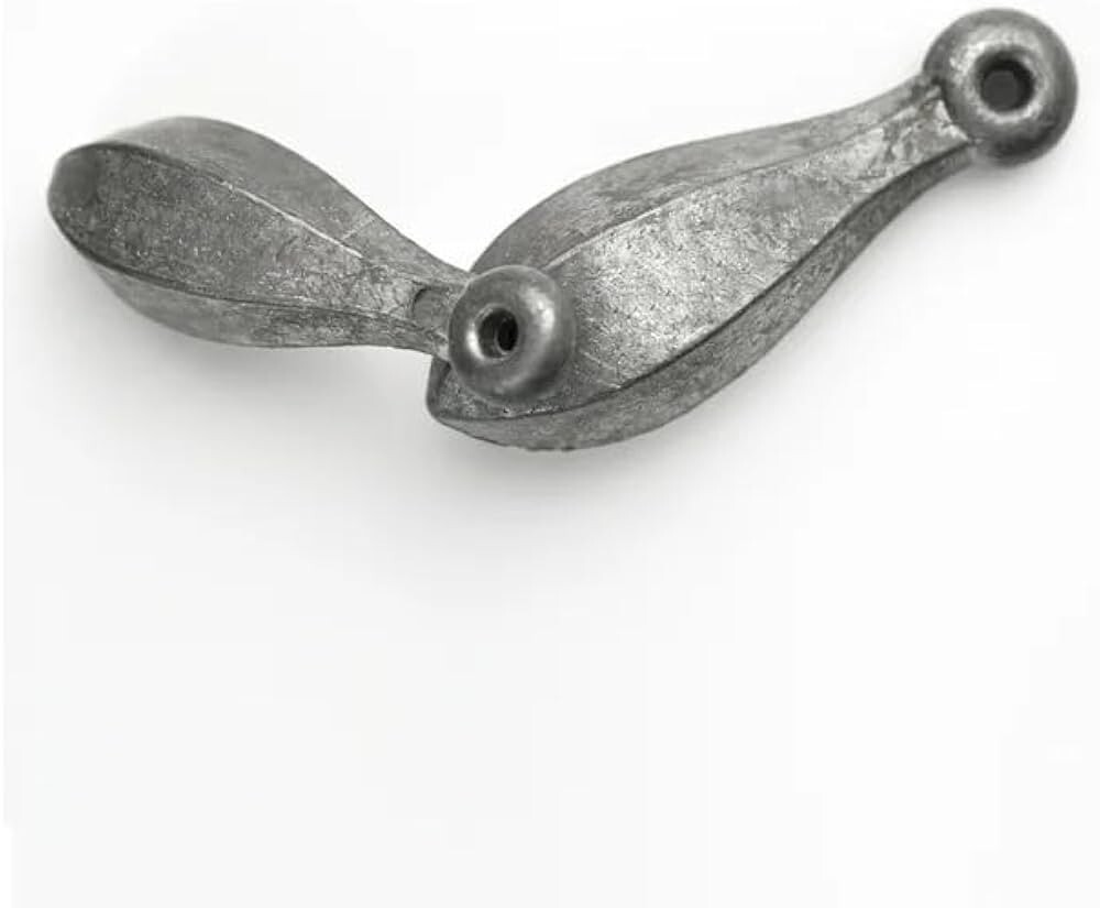 50 count of 1oz lead Bank sinkers w/ free expedited shipping