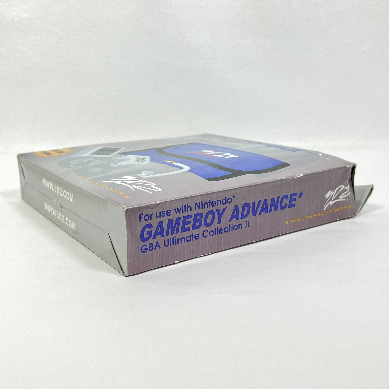 3D2 Nintendo Gameboy Advance GBA Ultimate Collection II Accessory Pack Bag Lamp