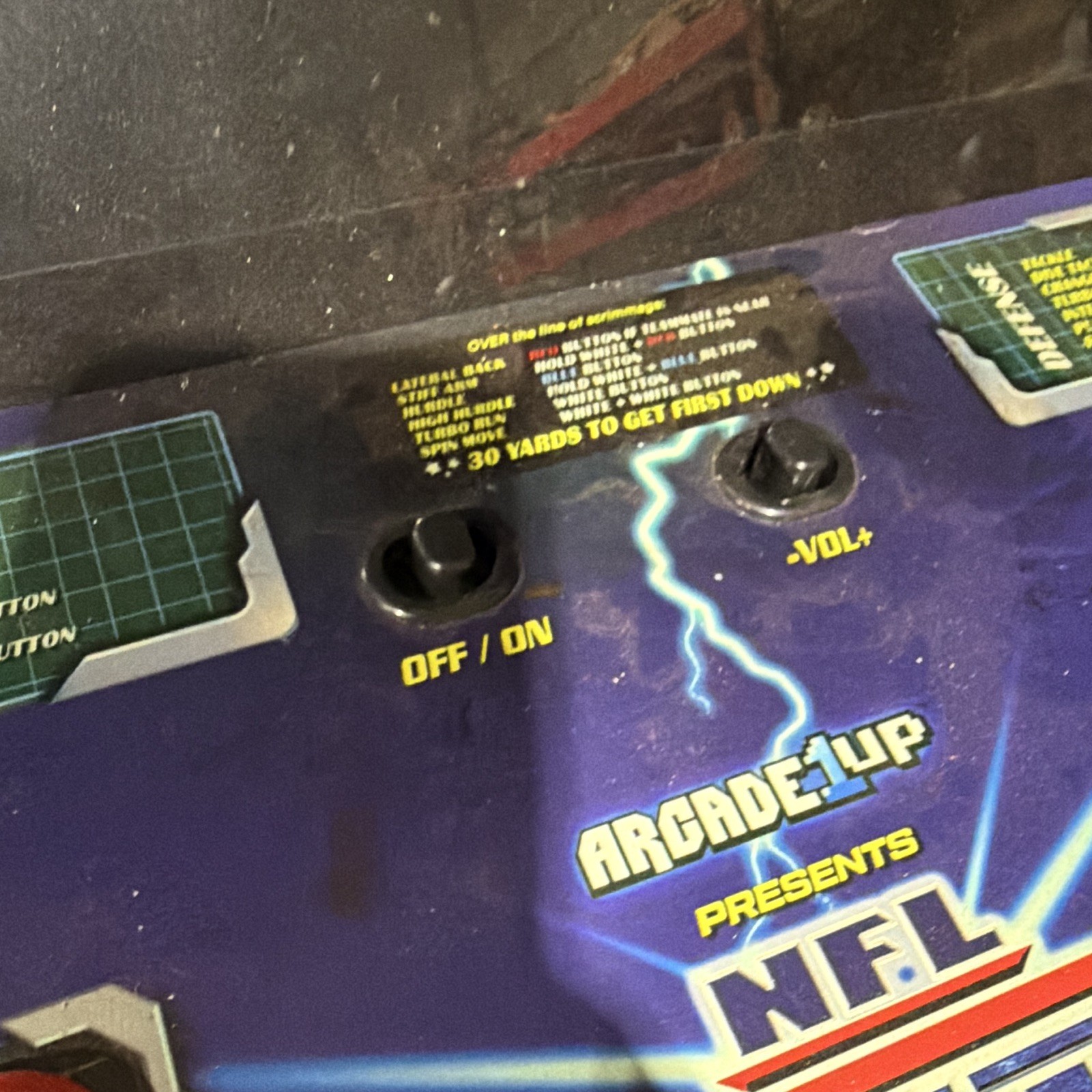 Arcade1Up NFL Blitz Upright Arcade Machine Cabinet Reproduction