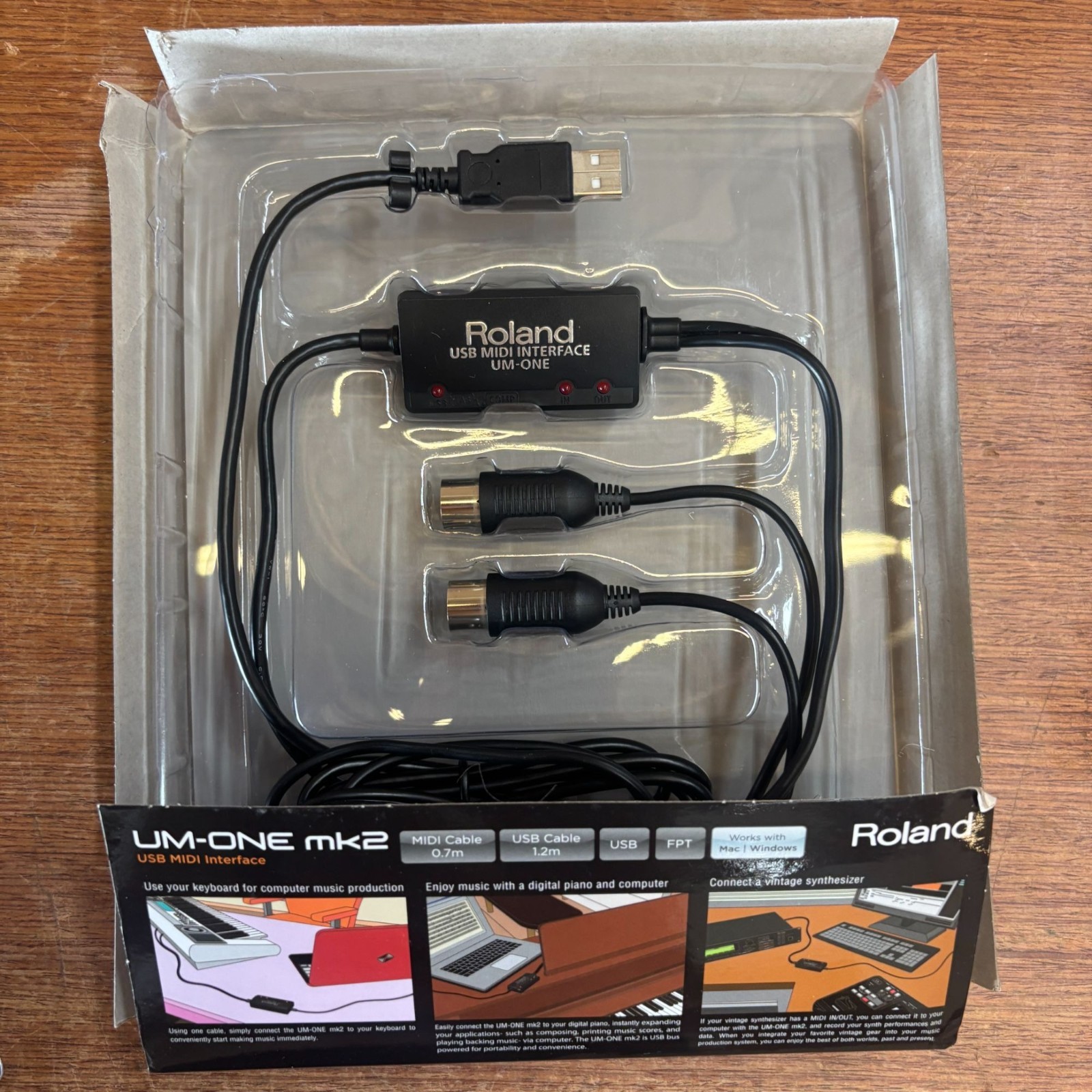 Roland UM-ONE Mk2 USB MIDI Interface