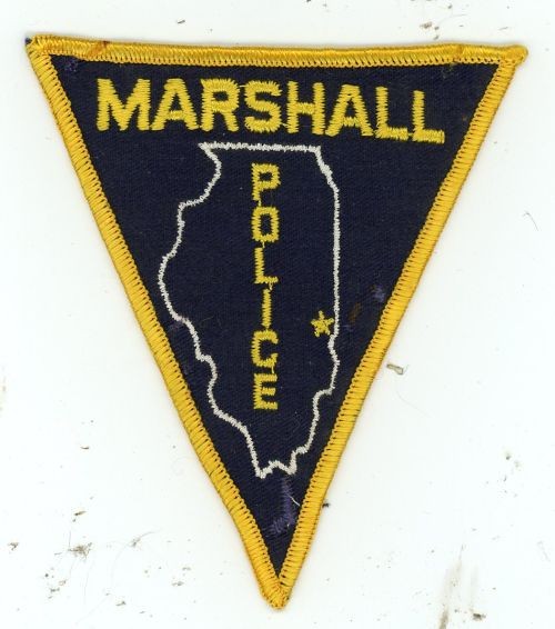 ILLINOIS IL MARSHALL POLICE NICE SHOULDER PATCH SHERIFF
