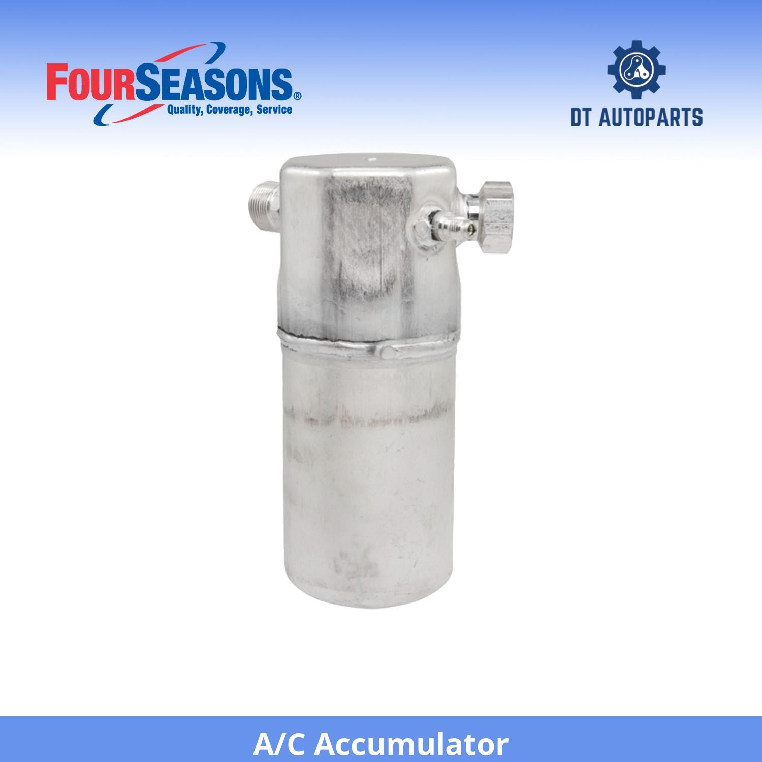 For 1984 Oldsmobile 98 - A/C Accumulator Four Seasons 5.0L V8