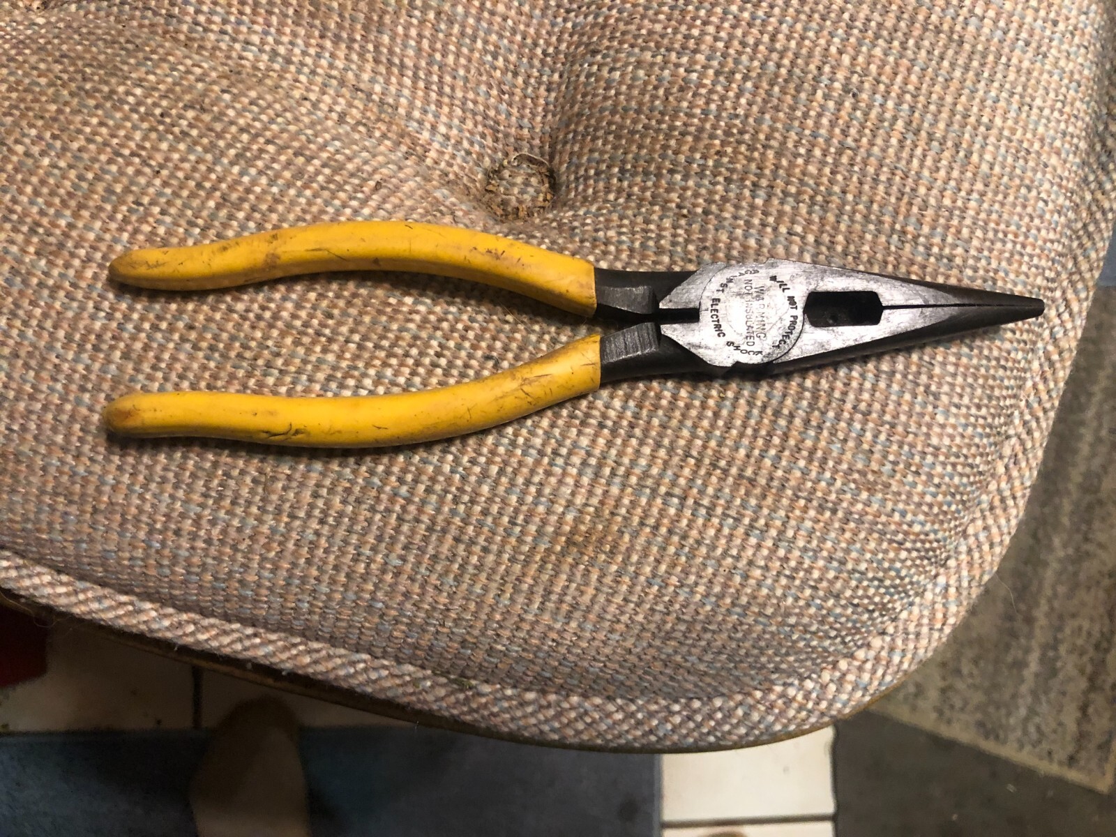 Long Nose Side Cutters, Striping  8-Inch Pliers