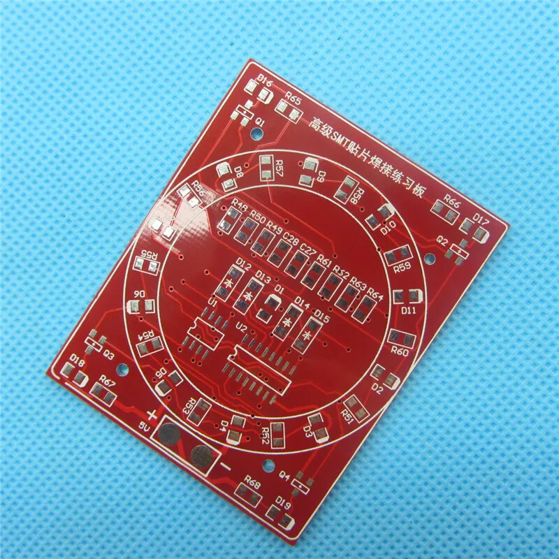 10PCS SMT SMD Electronic Component Welding Practice PCB Training Mini Version