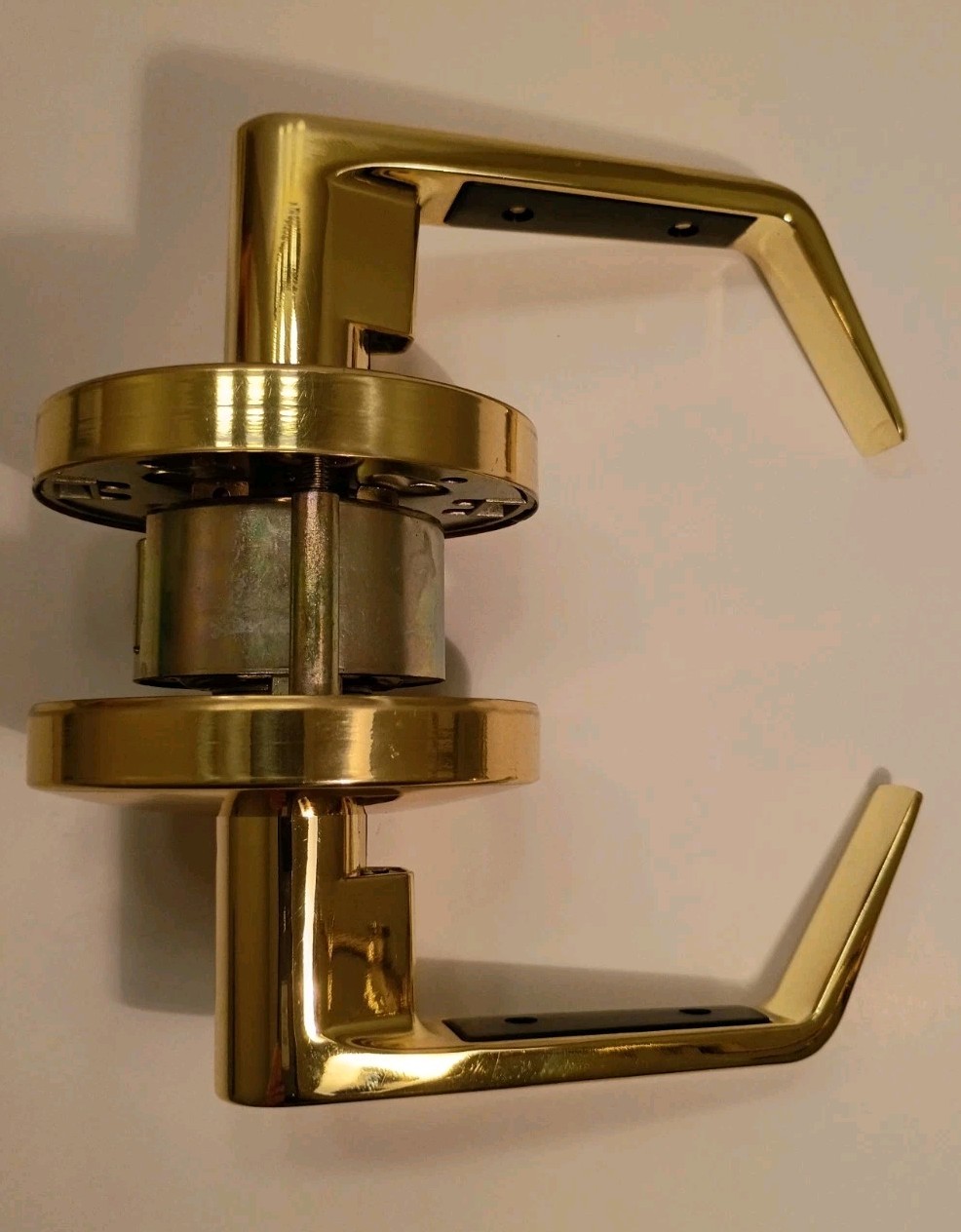 FAULTLESS polished Brass passage New With Out Box.
