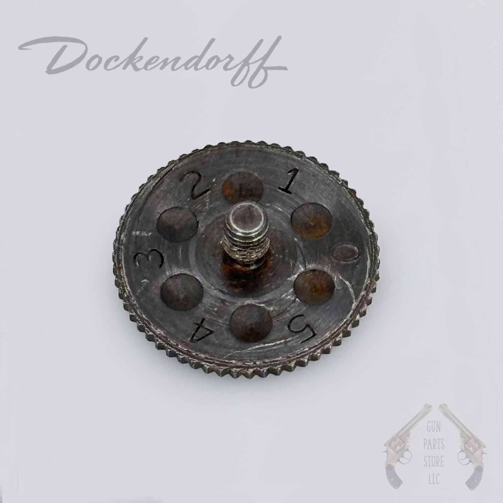 DOCKENDORFF  Rear Sight Elevator Wheel