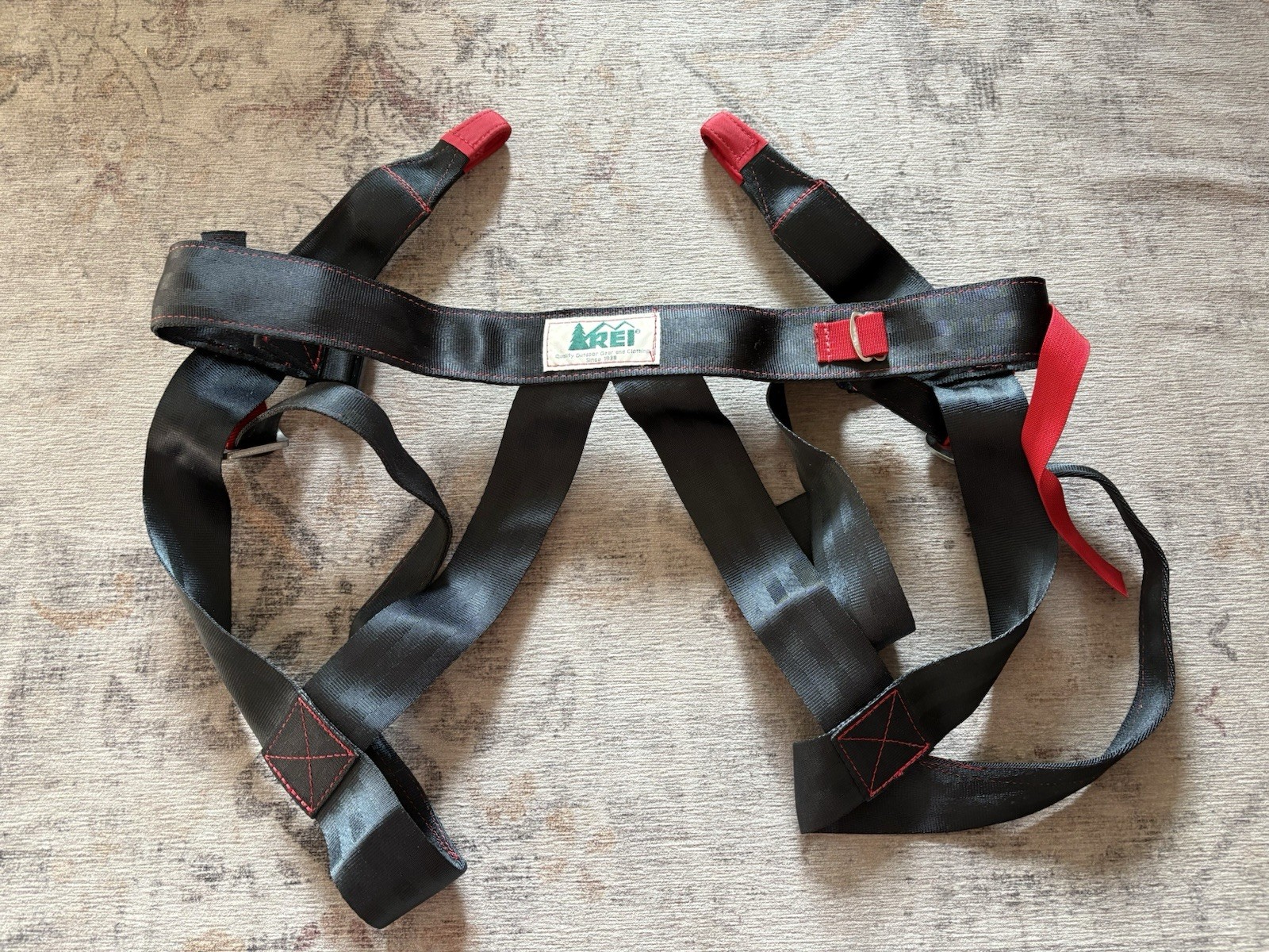 Vintage REI Climbing Belt Size L