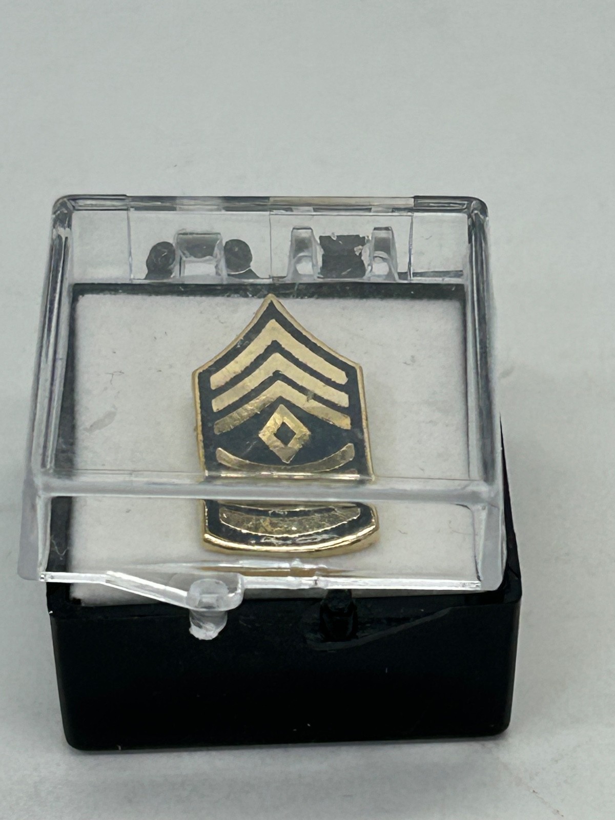 US Army Sergeant First Class Miniature Rank Pin