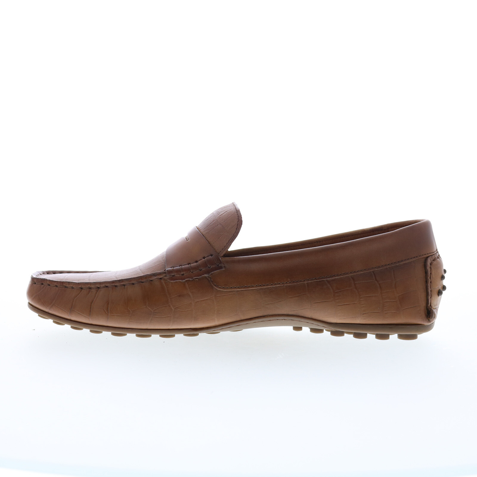 Steve Madden Yorkk YORK01M1 Mens Brown Loafers & Slip Ons Moccasin Shoes