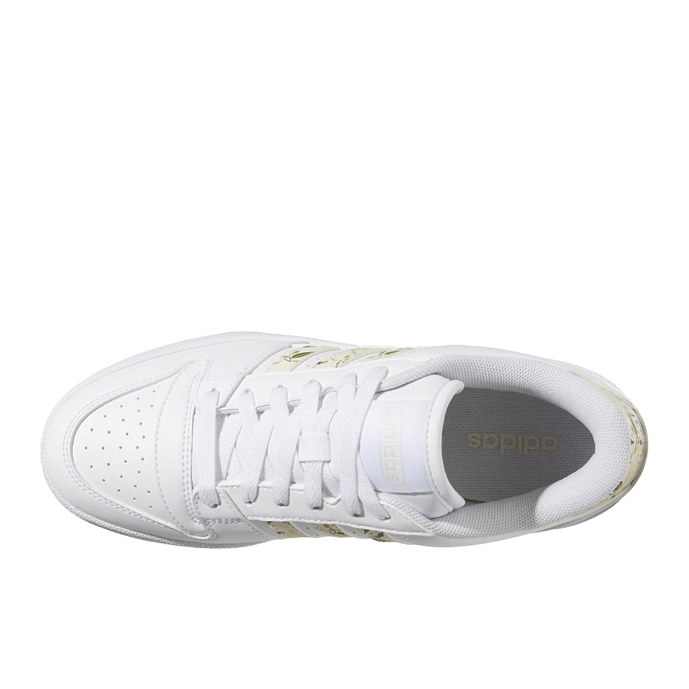 adidas Break Start Low Lace Up Womens White Sneakers Casual Shoes JR1477