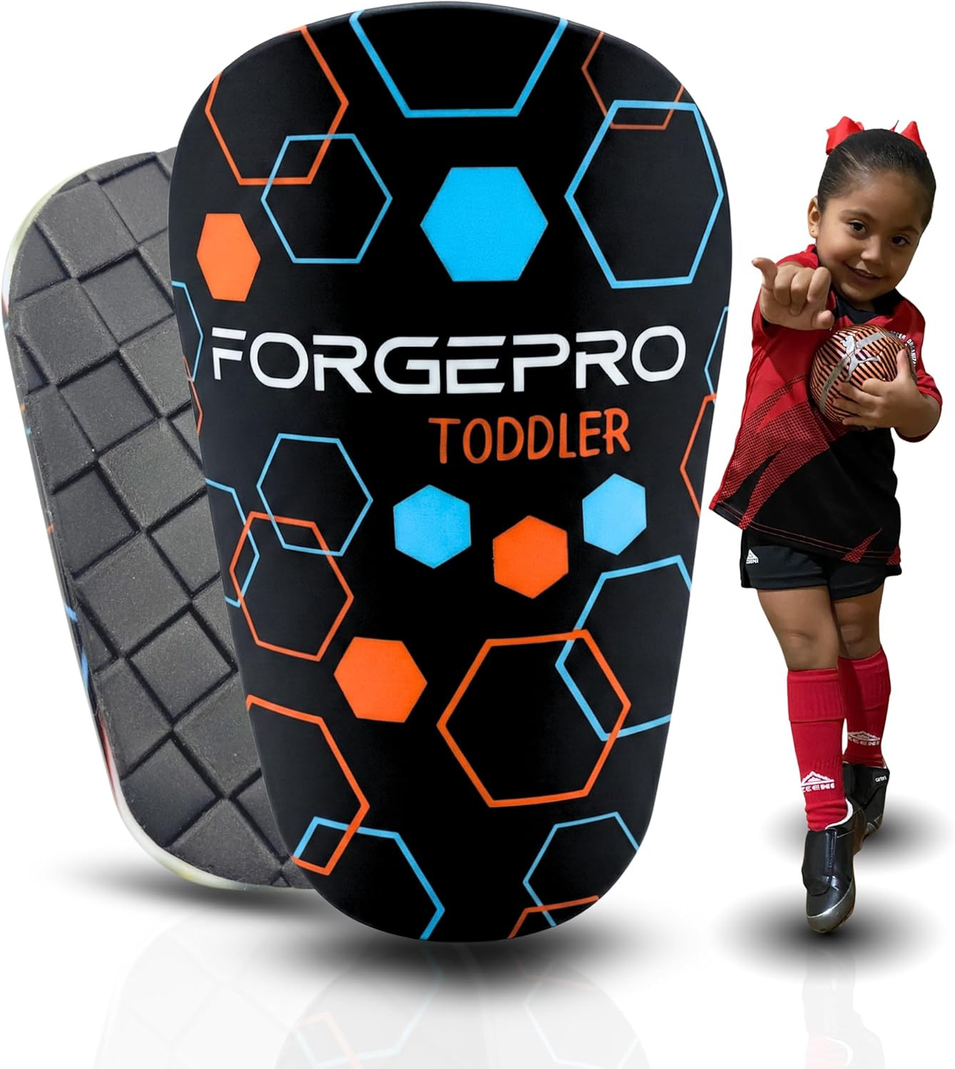 Toddler Soccer Shin Guards for Boys and Girls (Ages 3–5)- Tiny Hero | Lightweigh