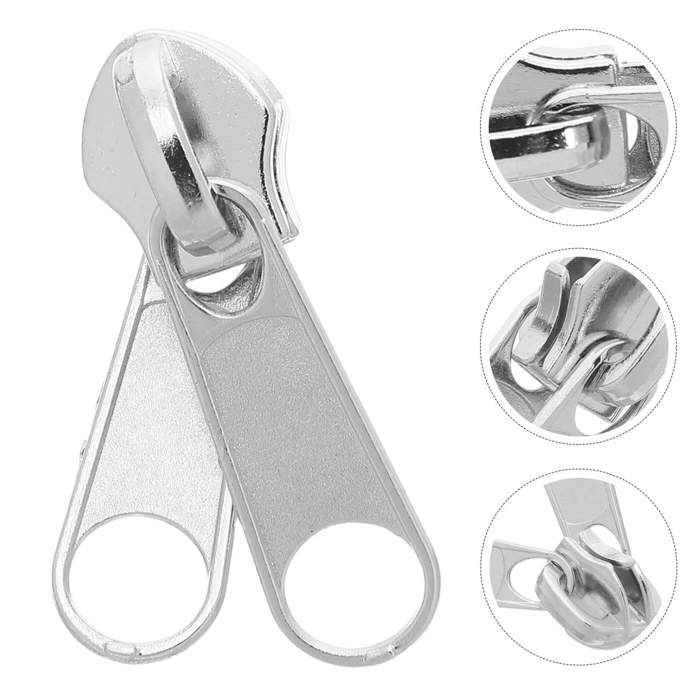20 Pcs Jacket Zipper Replacement Universal Repair Kit Pull Luggage