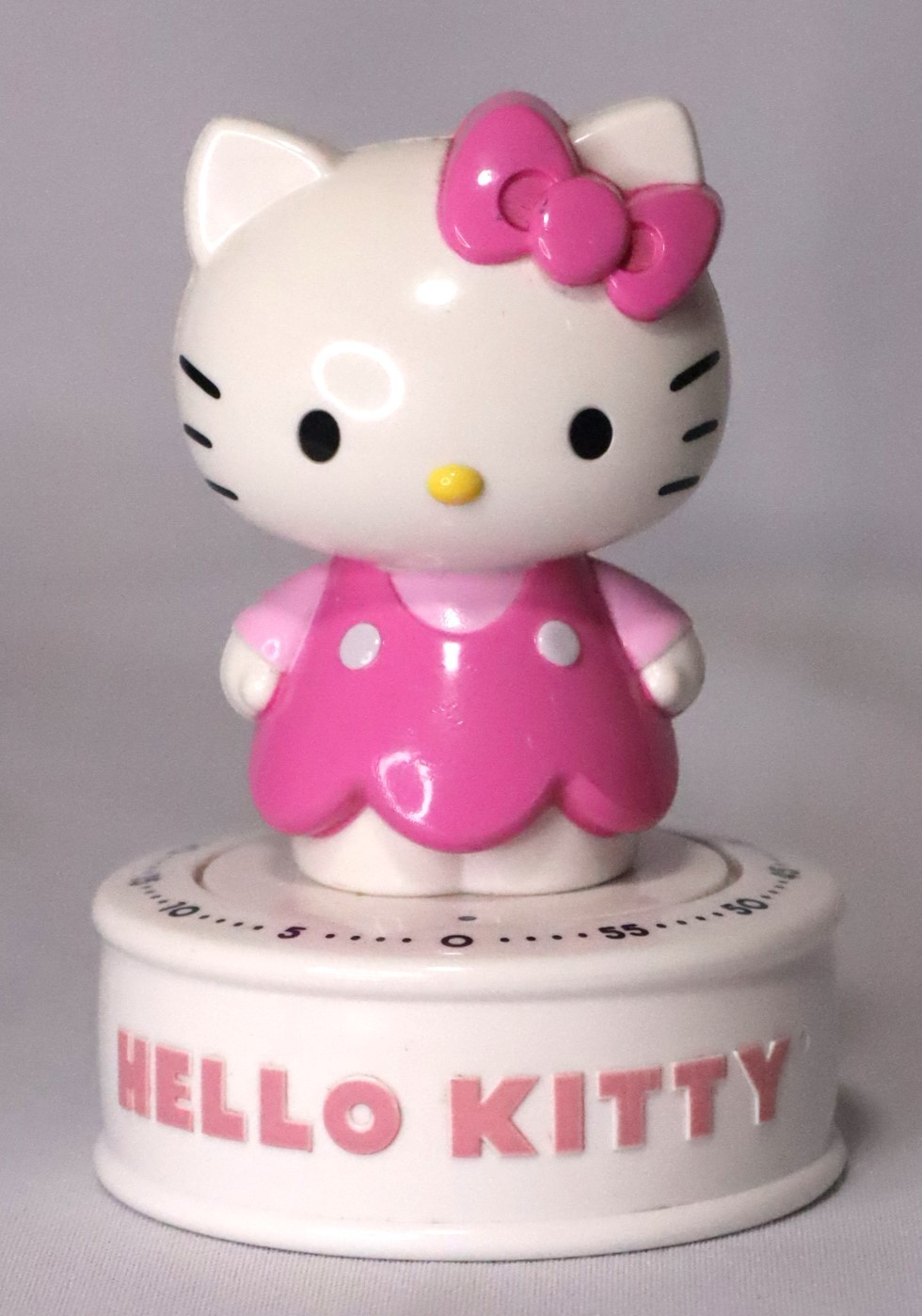Sanrio 2012 Hello Kitty 60 minute Mechanical Kitchen Timer Discontinued
