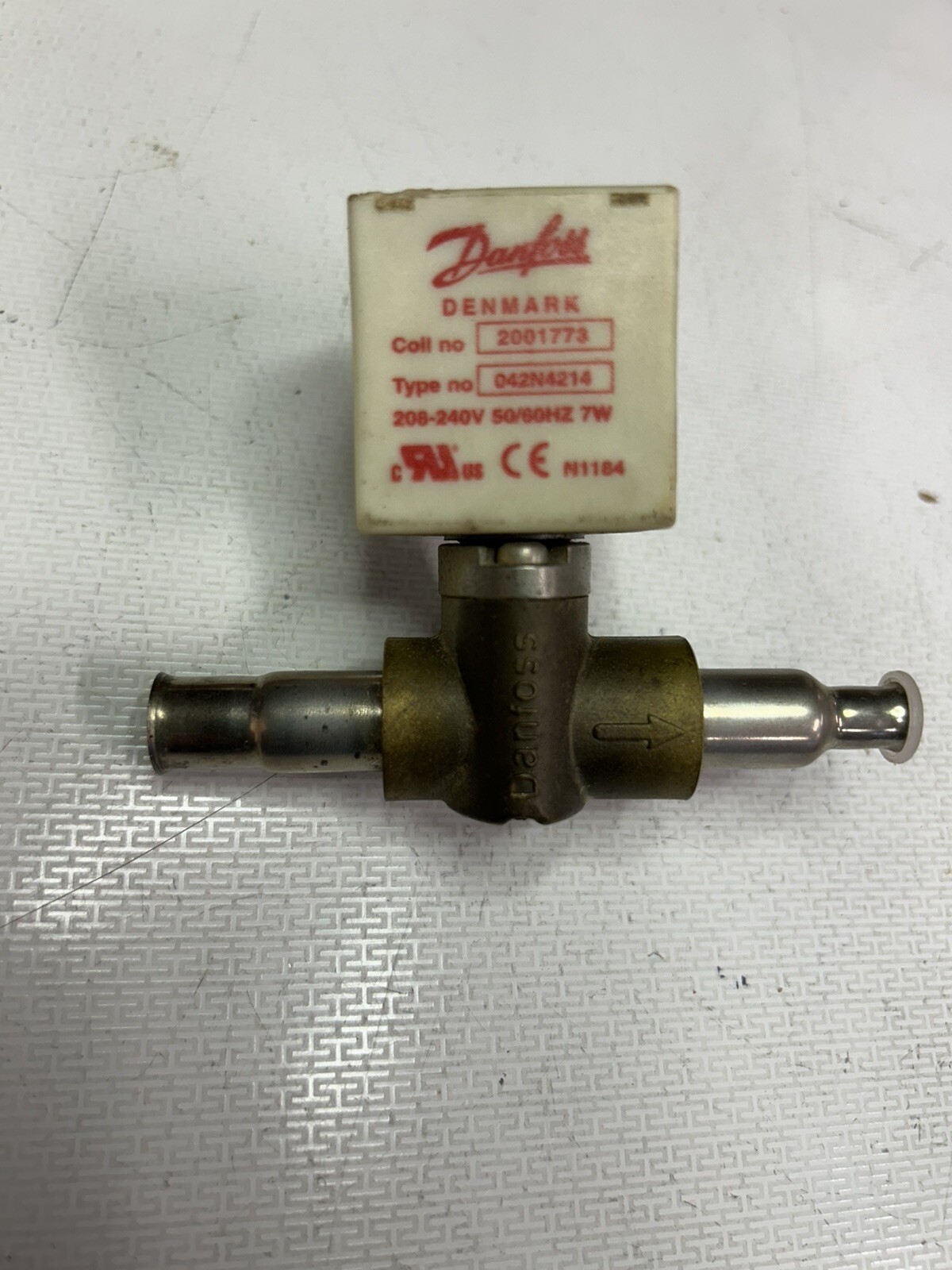 Manitowic Hot Gas Harvest Solenoid Valve Type 042N4214 NOS And OEM